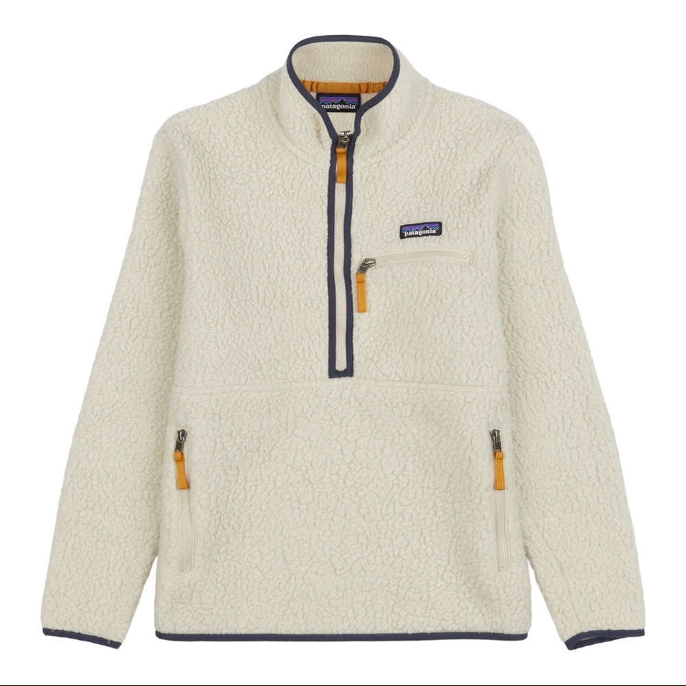 Patagonia Retro Pile Marsupial Fleece Pullover Quarter Zip